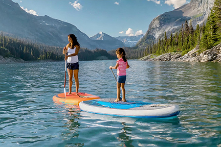 paddle board